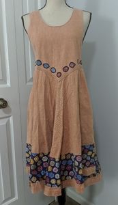 Hippie boho handmade dress /apron